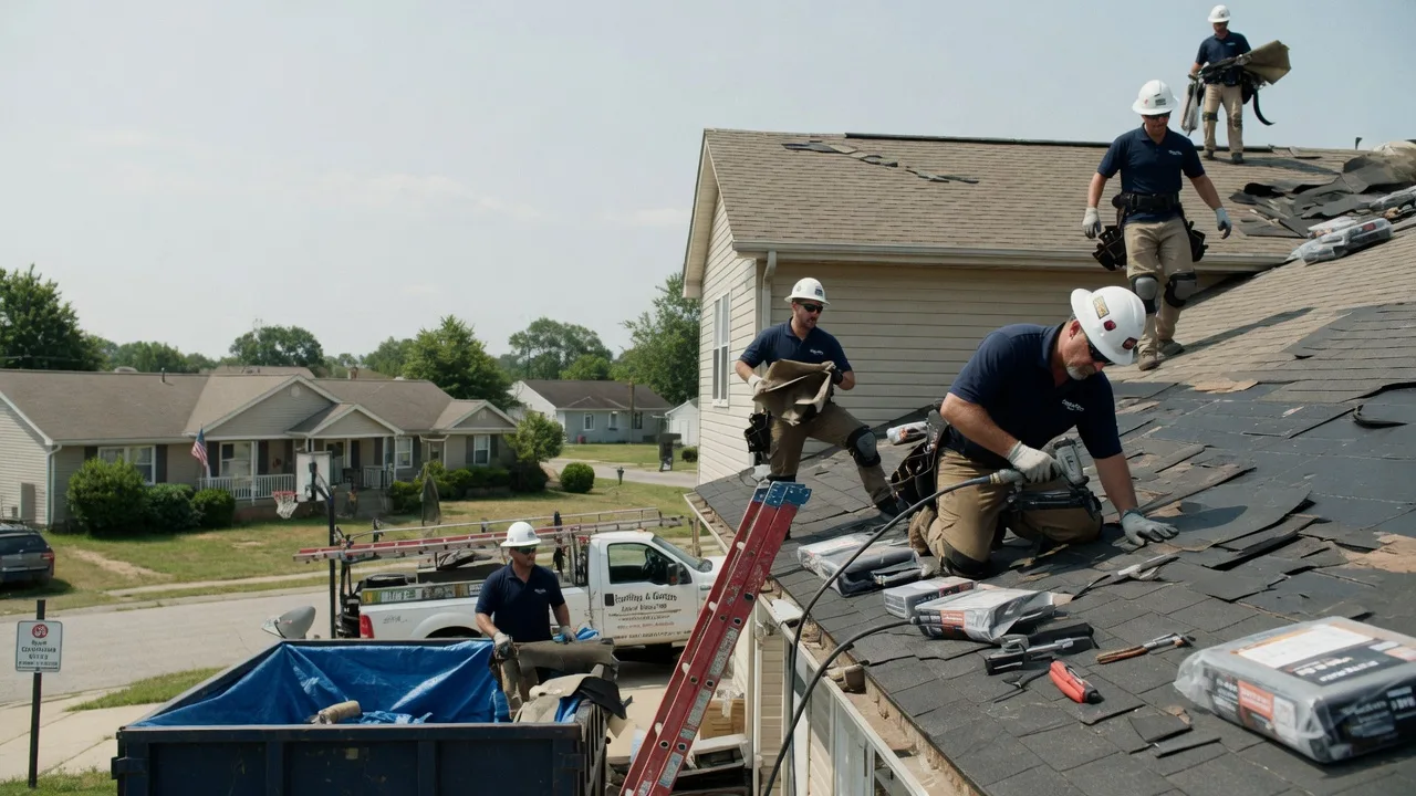 Roof Replacement in Tower Hill, IL near me